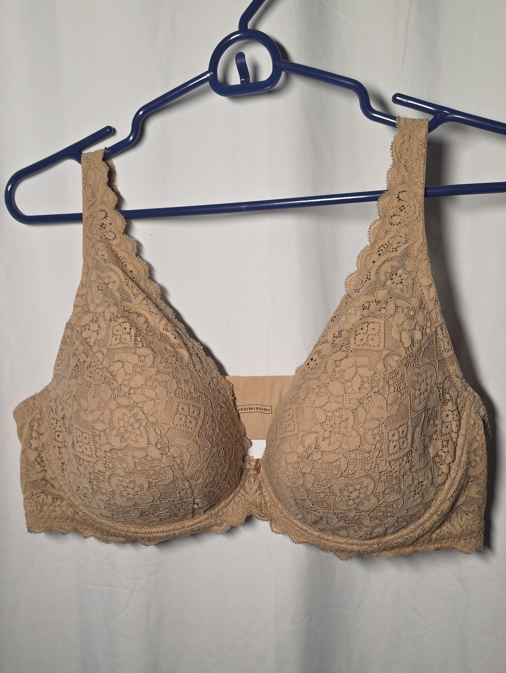 intimissimi Beige Lace Underwire Bra